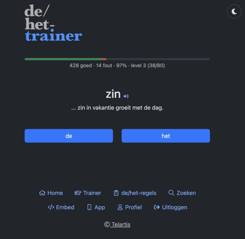 de/het-trainer
